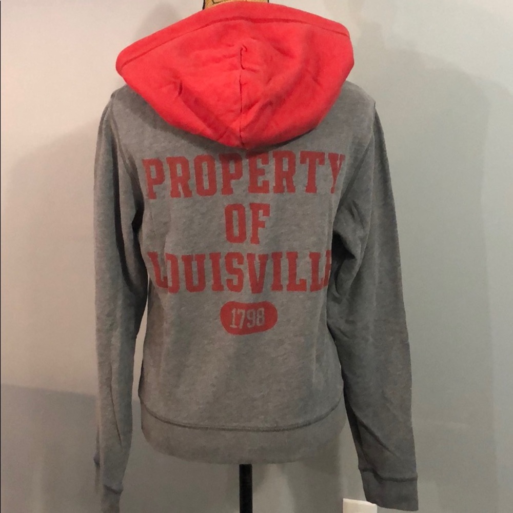 Victoria’s Secret PINK Louisville Zip Up Hoodie